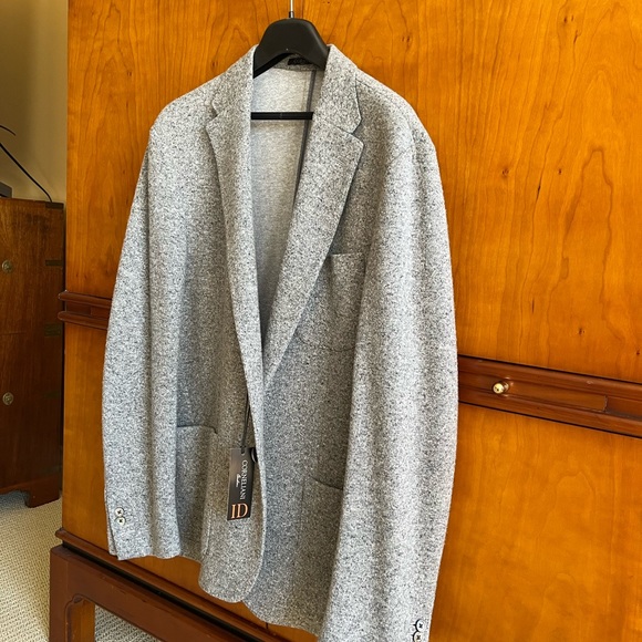 CORNELIANI  unstructured cotton,wool, silk blazer Italian 54, US44-45 Reg NWT - Picture 11 of 13